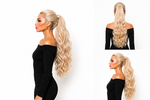 Clip In Ponytail Hair Extensions