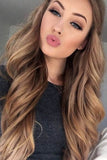 #8 Light Brown Tape Hair Extensions 22-24"