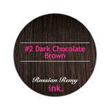 #2 Dark Chocolate Brown Ponytail Hair Extension 22”