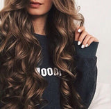 #6/18 Chocolate Caramel Foils Tape Hair Extensions 22-24"