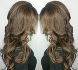 #6 Chocolate Latte Clip In Hair Extensions 22-24"