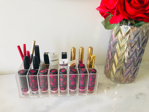Clear Acrylic Lipstick Holder 24