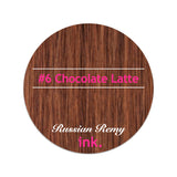 #6 Chocolate Latte Clip In Hair Extensions 22-24"
