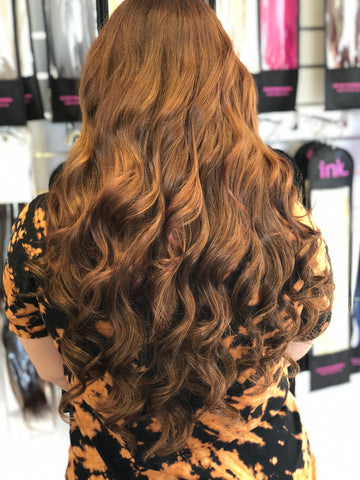 Re apply a Full Head & a Half of Tape Hair Extensions
