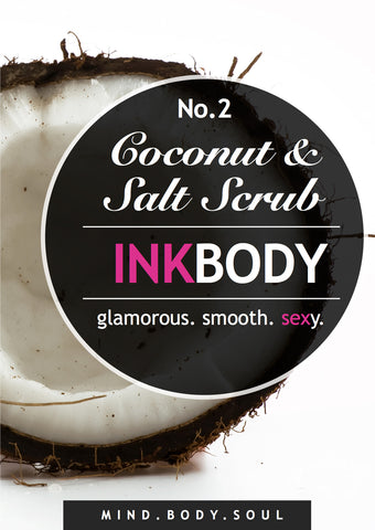 INK BODY LUXURY COCONUT & SALT SCRUB