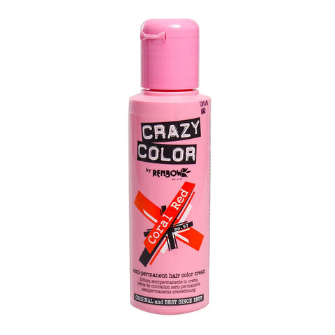 CRAZY COLOUR Coral Red