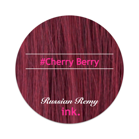 #Cherry Berry Tape Hair Extensions 22-24"
