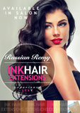 CLIP IN HAIR EXTENSIONS RUSSIAN REMY FULL SET