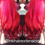 Paris Full Head of Russian Ink Hair Extensions 150g