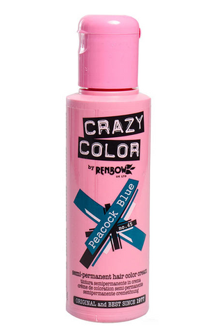 CRAZY COLOUR Peacock Blue
