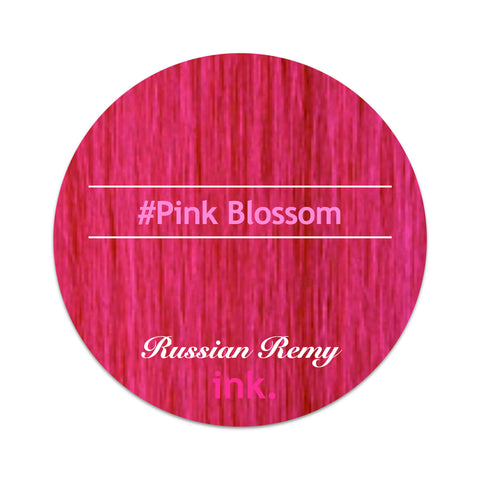 #Pink Blossom Tape Hair Extensions 22-24"