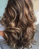 #6/18 Chocolate Caramel Foils Tape Hair Extensions 22-24"