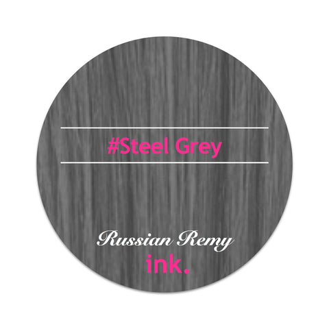 #Grey Clip In Hair Extensions 22-24"