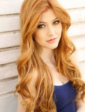 #10 Caramel Apricot Tape Hair Extensions 22-24"