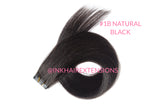 TAPE IN HAIR EXTENSIONS 22" RUSSIAN REMY