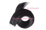 TAPE IN HAIR EXTENSIONS 22" RUSSIAN REMY