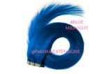 TAPE IN HAIR EXTENSIONS 22" RUSSIAN REMY